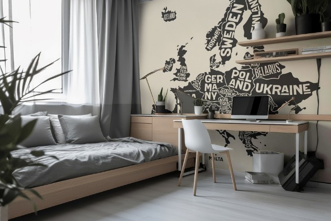 Europe photowallpaper Scandiwall