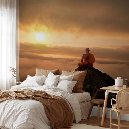 Summit Meditation photowallpaper Scandiwall