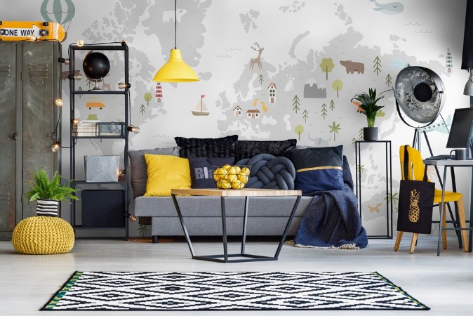 World of Animals photowallpaper Scandiwall