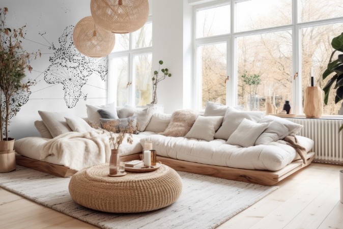 Connections of The World photowallpaper Scandiwall