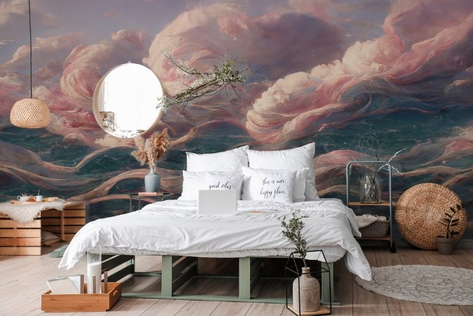 Flowing Ocean photowallpaper Scandiwall