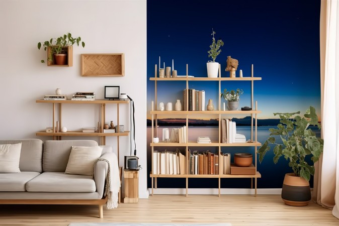 Balinese Night Sky photowallpaper Scandiwall