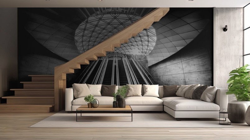 Triangeln photowallpaper Scandiwall