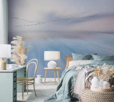 Fly over photowallpaper Scandiwall