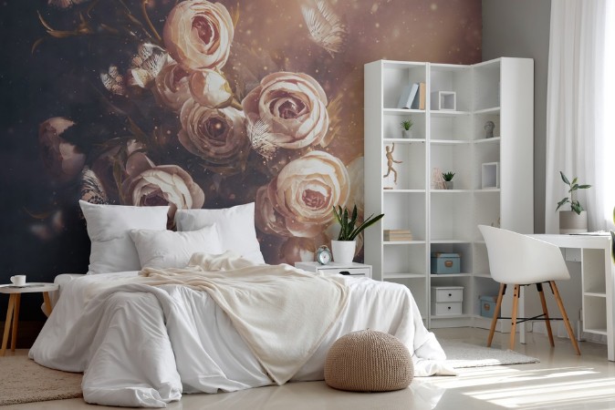 Bouquet of Purity photowallpaper Scandiwall