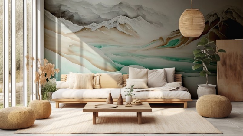 Frozen Landscape photowallpaper Scandiwall