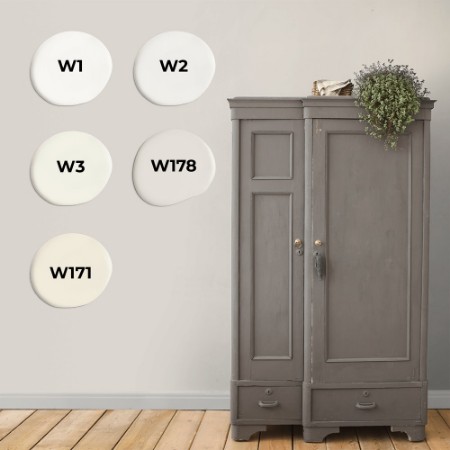 Swatchkit Vit färgskala paint 