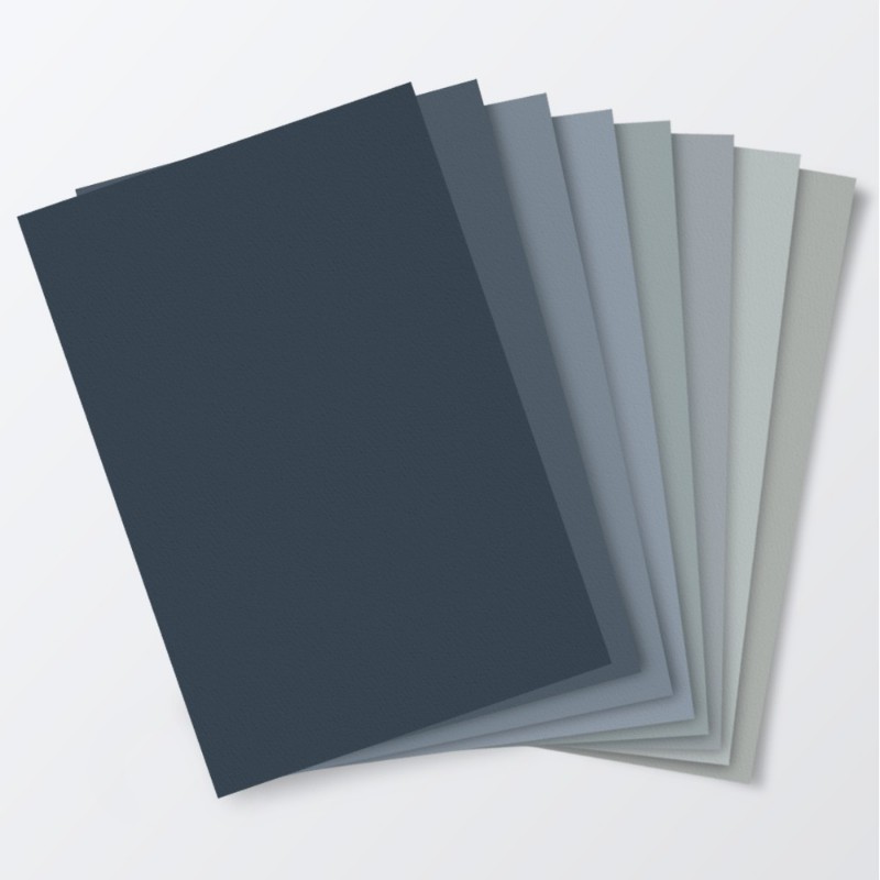 Swatchkit Swatchkit Blue colour scale paint 