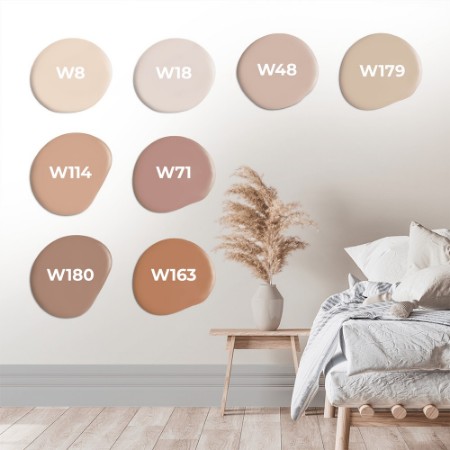 Swatchkit Rosa/Röd färgskala paint 