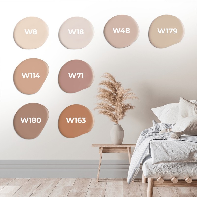 Swatchkit Rosa/Röd färgskala paint 