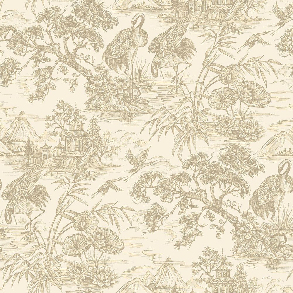 Natoru Cream - 91700 wallpaper Holden Decor