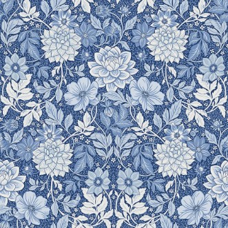 Dahlia Garden - 6141 wallpaper Boråstapeter