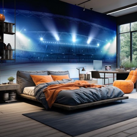 Ice Hockey Stadium photowallpaper Scandiwall