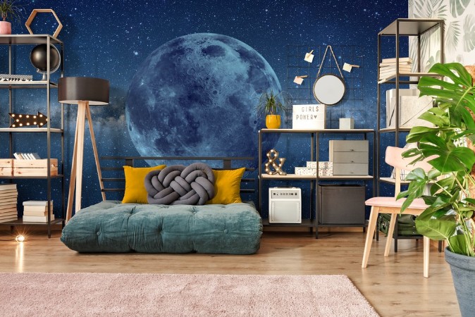 Middle of Space photowallpaper Scandiwall