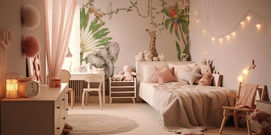 African Animals photowallpaper Scandiwall