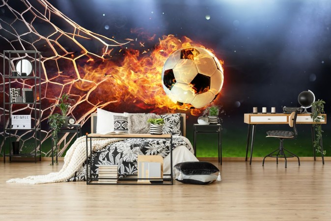 Power Strike photowallpaper Scandiwall