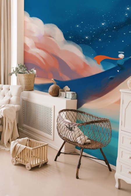 A Whale Dream photowallpaper Scandiwall