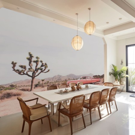 In the desert photowallpaper Scandiwall