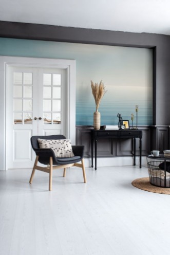 Calm seaspace photowallpaper Scandiwall