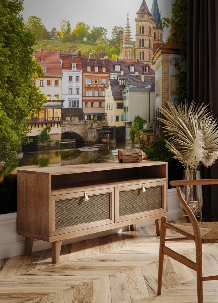 View of Esslingen am Neckar Germany innere brcke photowallpaper Scandiwall