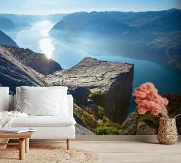 Cliff photowallpaper Scandiwall