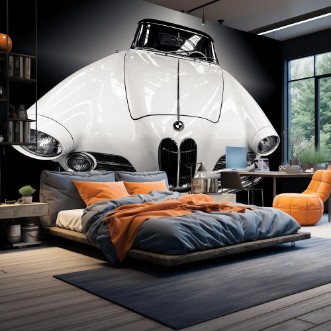 The Cabriolet photowallpaper Scandiwall