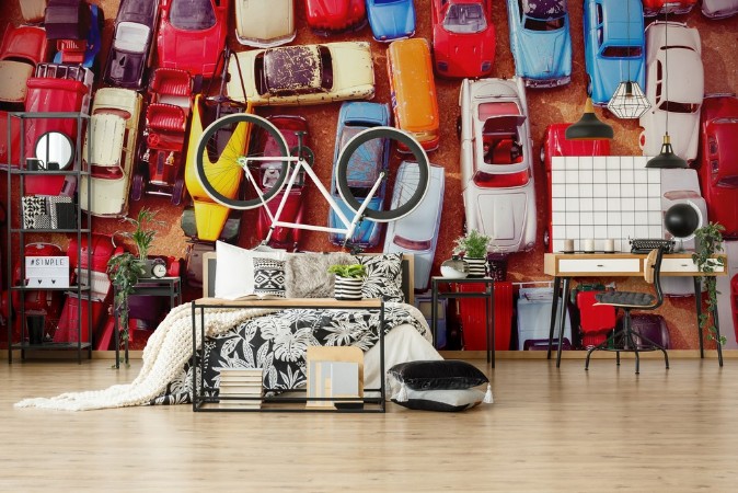 Artistic Cars photowallpaper Scandiwall