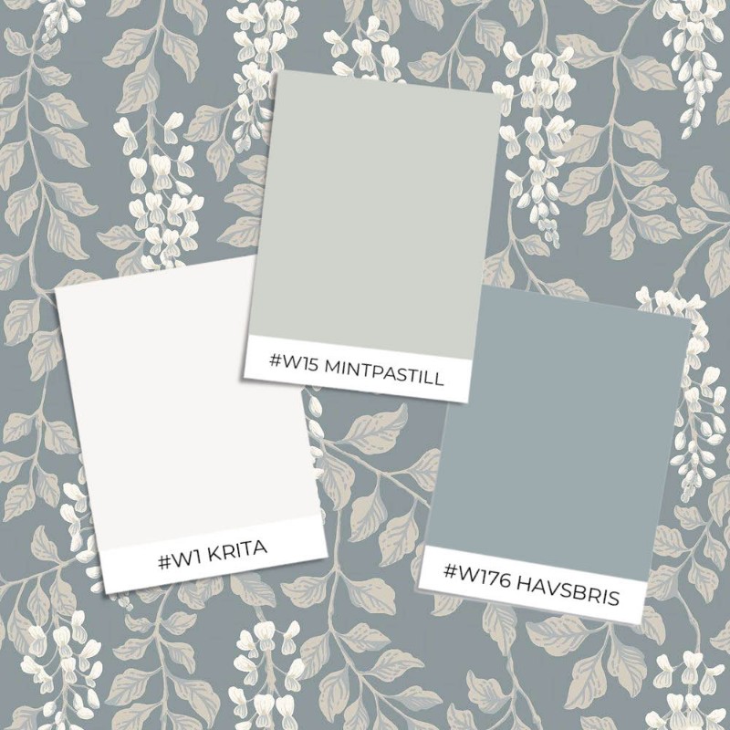 Blåregn - 5711 wallpaper Boråstapeter