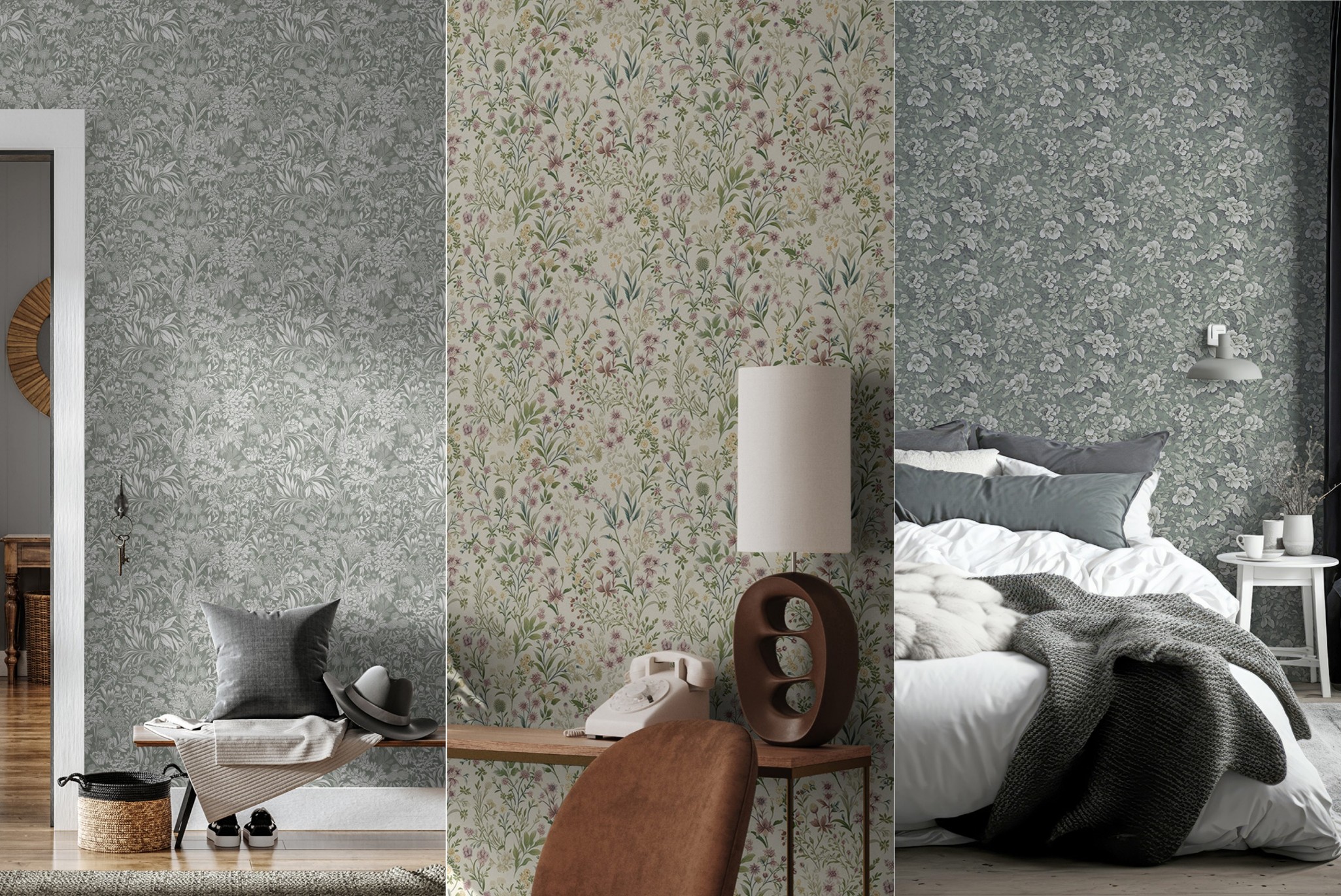 Väggar att älska – nya färgställningar från Wallpassion