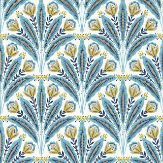 Attingham Denim - W0193/02 wallpaper Clarke & Clarke