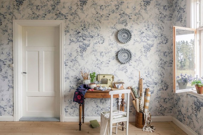 Blossom Mini - 9405W wallpaper Boråstapeter