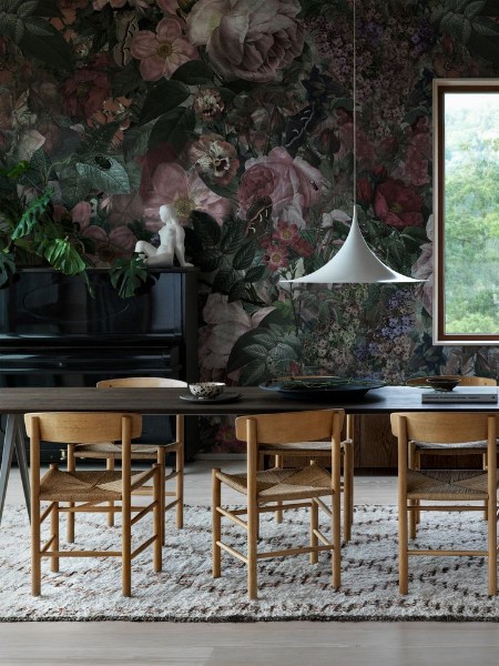 Dark Floral - 9419W wallpaper Boråstapeter