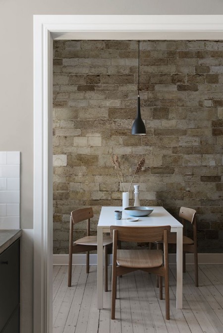 Limestone Brick - 9430W wallpaper Boråstapeter