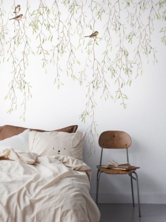 Spring birds - 9447W wallpaper Boråstapeter