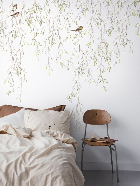 Spring birds - 9447W wallpaper Boråstapeter