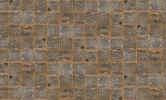 Brown Plates - 9507W wallpaper Boråstapeter