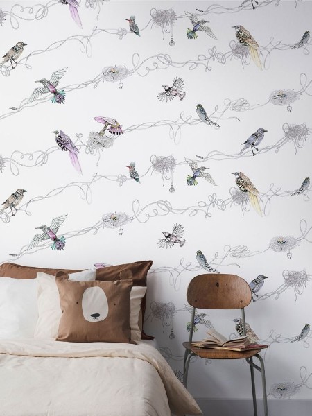 Mechanical Birds - 9532W wallpaper Boråstapeter