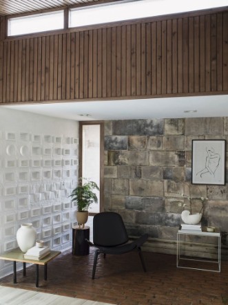 Sandstone Bricks - 9541W wallpaper Boråstapeter