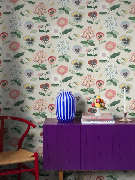 Astrid Wilson Posy - 9568W wallpaper Boråstapeter