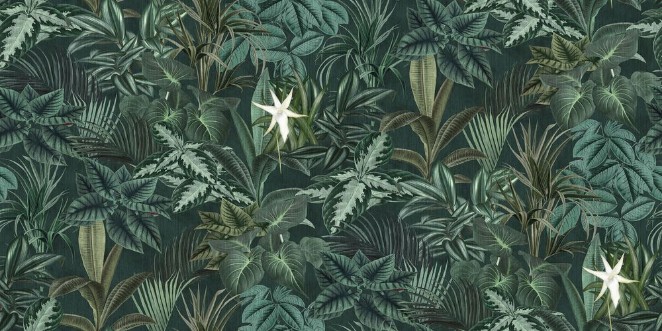 Madagascar Leaves  - 9571W wallpaper Boråstapeter