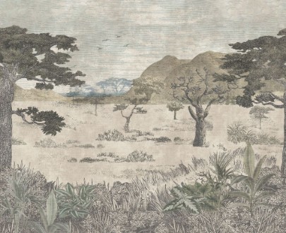 Serengeti Savannah - 9575W wallpaper Boråstapeter