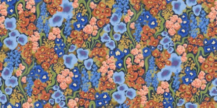 Colorful Flower - 9601W wallpaper Boråstapeter