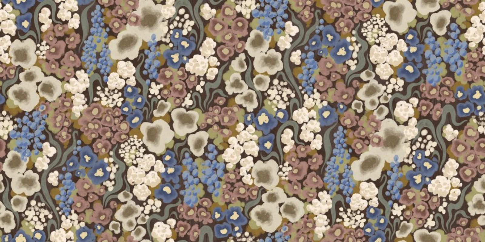 Colorful Flower - 9603W wallpaper Boråstapeter