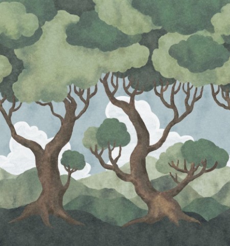 In the Forest - 9619W wallpaper Boråstapeter