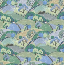 Hills and Trees - 9623W wallpaper Boråstapeter