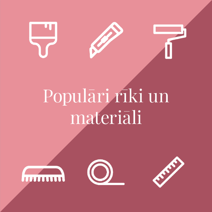 Kategorijas attēls Popular tools and supplies - REDIRECT (LV)