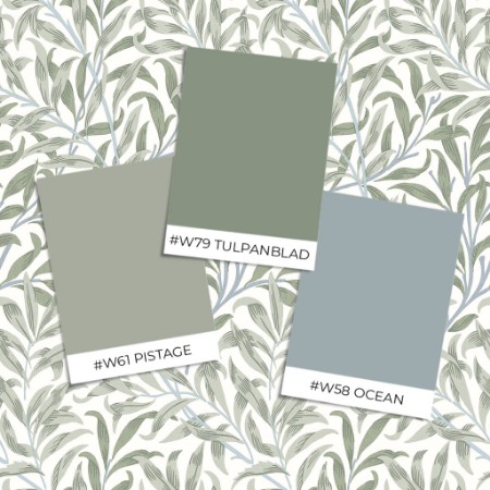 Sample style - Willow Boughs - Thyme/Wedgwood - 217556 - 04751-01 paint 