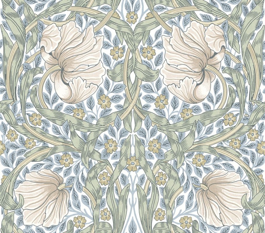 Pimpernel Wedgwood/Nettle - 217538 wallpaper William Morris