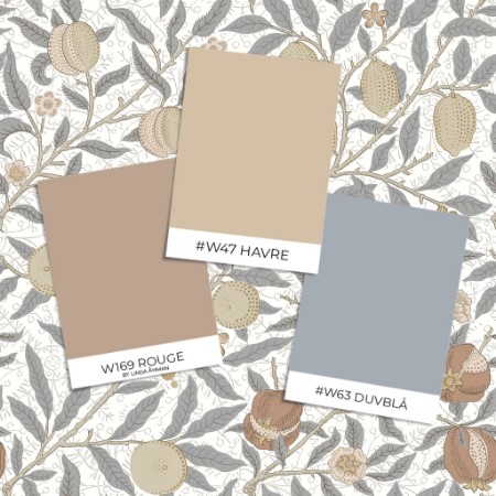 Fruit Logwood - 217541 wallpaper William Morris