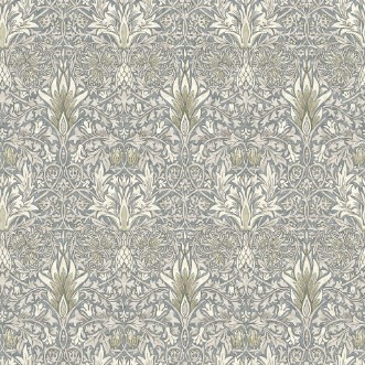 Snakeshead Flint/Thyme - 217549 wallpaper William Morris